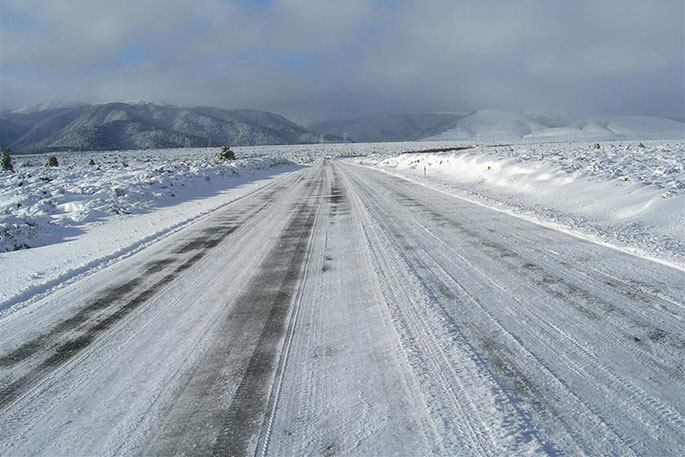 SunLive - Desert Road Closed Due To Snow - The Bay's News First